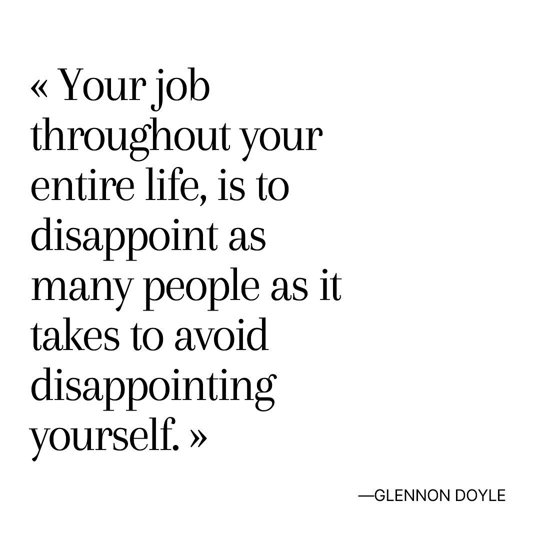 By denying ourselves what we want and expressing who we truly are&hellip;
We do a disservice to everyone.
Nobody wins when you are not being yourself - when you are not living your truth - when you are not living up to your potential.
Not you, or 